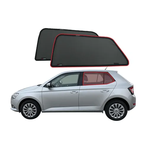 Skoda Fabia Hatchback 3rd Generation Car Rear Window Shades (NJ;2015-2021)