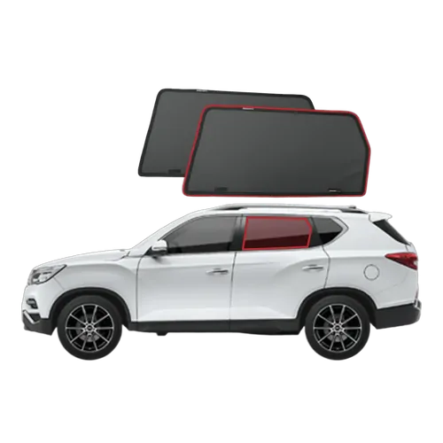SsangYong Rexton 2nd Generation Car Rear Window Shades (Y400; 2017-Present)*