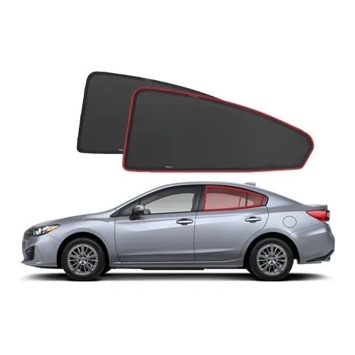 Subaru Impreza Sedan 5th Generation Car Rear Window Shades (GK; 2017-2023)