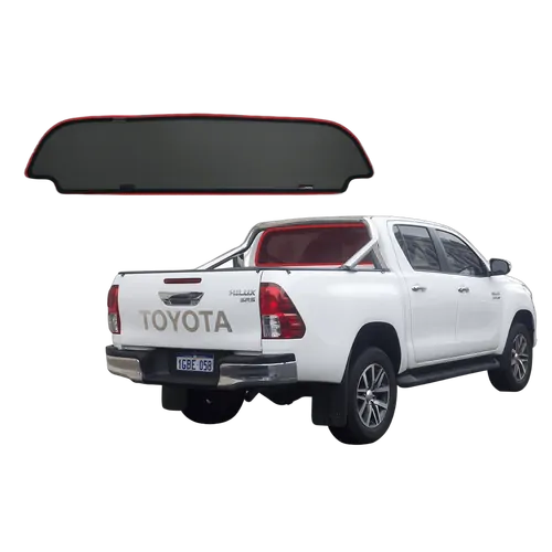 Rear Windscreen Shade to suit Toyota Hilux 8th Generation | TruckMasters OX (AN120/AN130; 2015-Present)