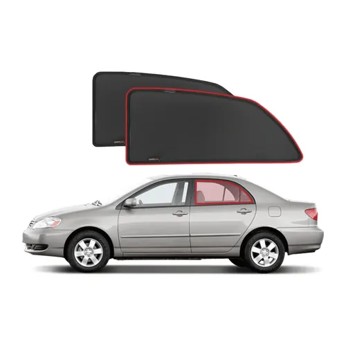 Car Rear Window Shades to suit Toyota Corolla Sedan 10th Generation (E140/E150; 2006-2013)