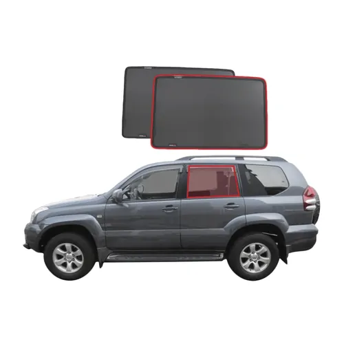 Car Rear Window Shades to suit Toyota LandCruiser Prado 120 Series | Lexus GX 470 (J120; 2003-2009)