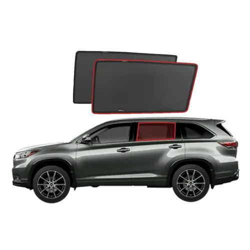 Car Rear Window Shades to suit Toyota Kluger/Highlander 3rd Generation (XU50; 2013-2020)
