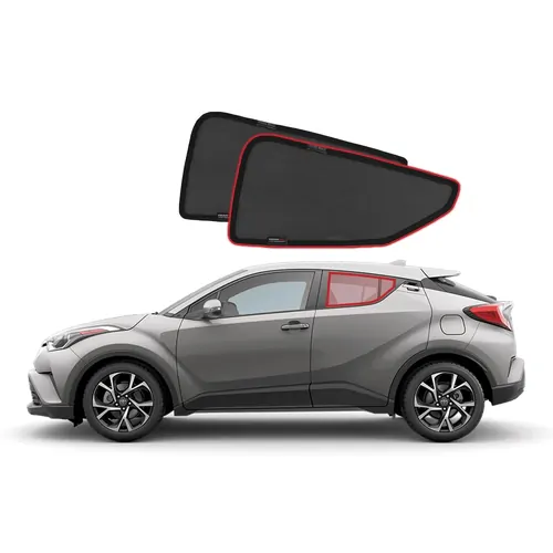 Car Rear Window Shades to suit Toyota C-HR 1st Generation (AX10/AX50; 2016-2023)