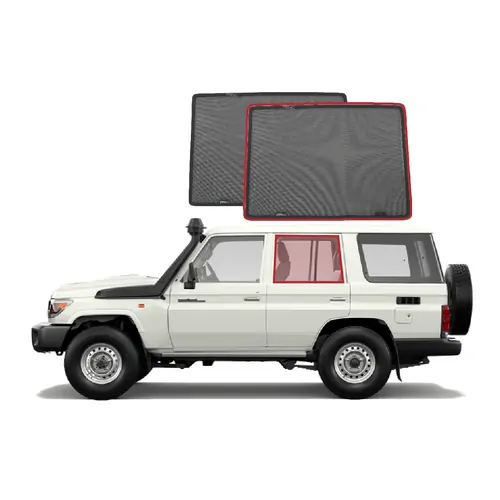 Car Rear Window Shades to suit Toyota LandCruiser 70 Series (76/79 Series; 1984-Present)