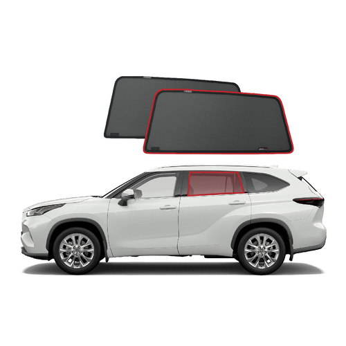 Toyota Kluger/Highlander 4th Generation Car Rear Window Shades (XU70; 2019-Present)