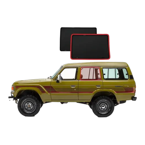 Car Rear Window Shades to suit Toyota LandCruiser 60 Series (J60; 1980-1992)