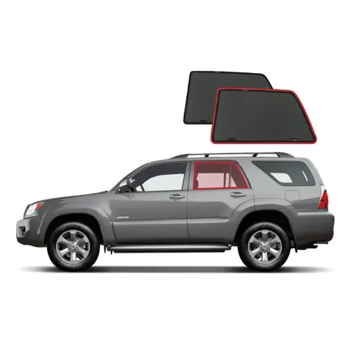 Car Rear Window Shades to suit Toyota 4Runner 4th Generation (N210; 2003-2009)
