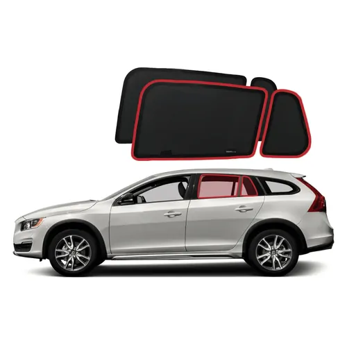 Volvo V60 1st Generation Car Rear Window Shades (2011-2018)*