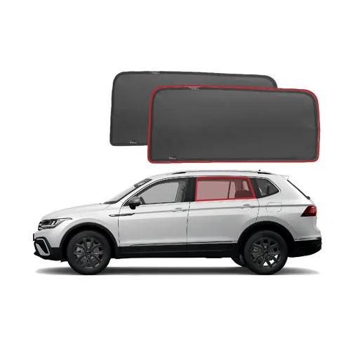 Volkswagen Tiguan Allspace/Tiguan L Car Rear Window Shades (AD/BW; 2018-Present)