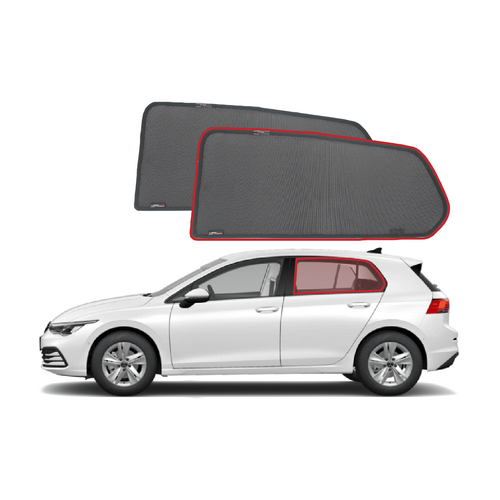 Volkswagen Golf Hatchback 8th Generation Car Rear Window Shades (MK8; 2020-Present)