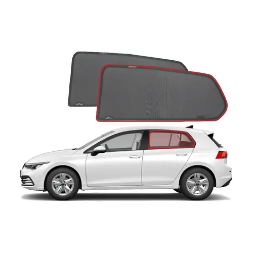 Volkswagen Golf Hatchback 8th Generation Car Rear Window Shades (MK8; 2020-Present)