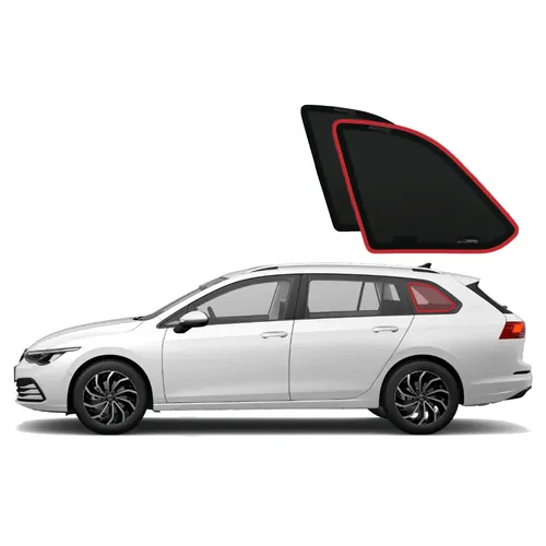 Volkswagen Golf Wagon 8th Generation Port Window Shades (MK8; 2020-Present)