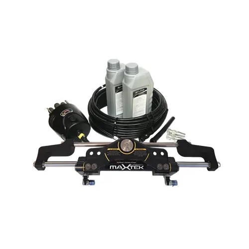 maXtek Hydraulic Outboard Steering - Complete Bullhorn Kit Suitable Up to 150HP