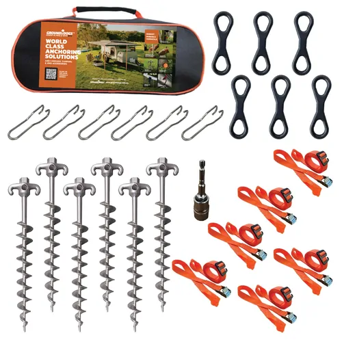Ground Dogs Soft Terrain Anchor Kit