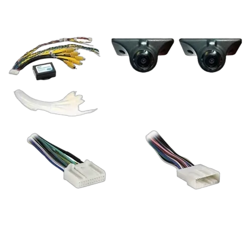 Blind Spot Kit - 24 Pin: 1X Axbuch-T36V / 1X Pacvs41 / 2X Pcam-Bs1-N to suit Toyota