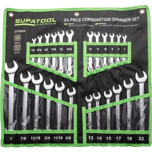 Kincrome Combination Spanner Set 24 Piece