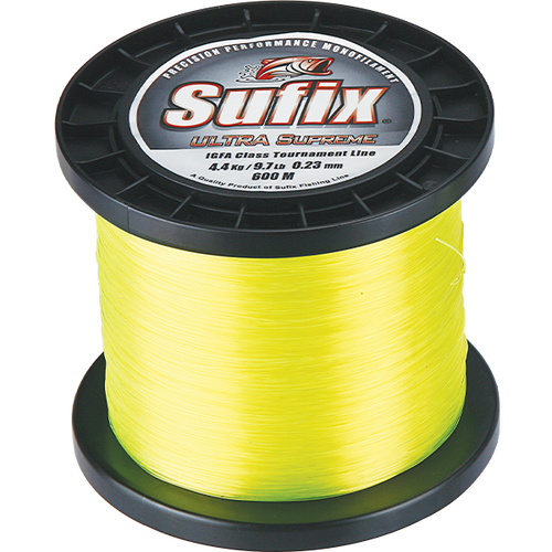 Sufix Ultra Supreme IGFA 600m - Neon Yellow