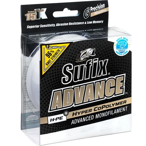 Sufix Advance HPME Monofilament Clear 300m - 10lb