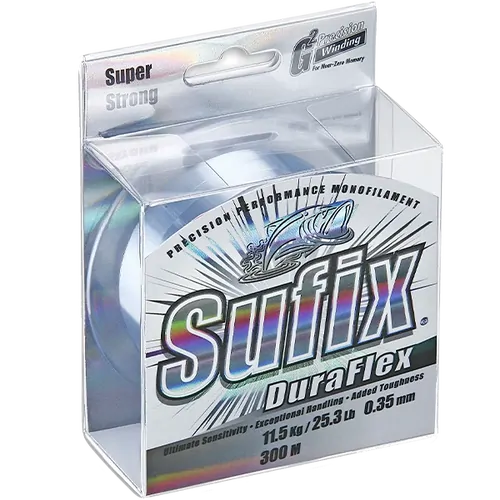 Sufix Duraflex G2 300m - 28.6lb Lo Vis Green