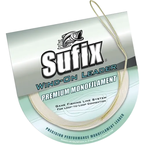 Sufix Winds-On Monofilament Leader Tan 10m - 100lb