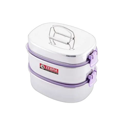 Zebra Tiered Lunch Box