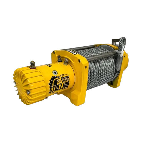 Sherpa Stallion Winch 12V 25,000Lb, 30m cable