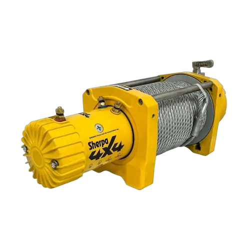 Sherpa Tow Truck Winch 20,000Lb - 24V Steel Cable
