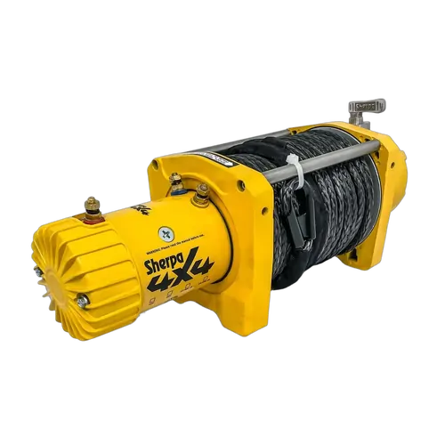Sherpa Tow Truck Winch 20,000Lb - 24V Synthetic Rope