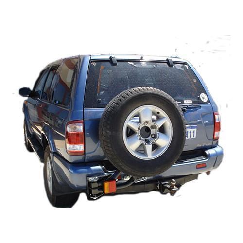 Single Spare Wheel Carrier to Suit Nissan Pathfinder R51 07/2005-Onwards LHS