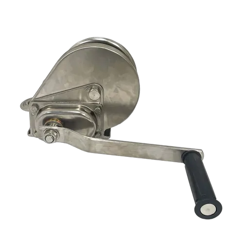 Sherpa Stainless steel hand winch 1200kg/10m cable