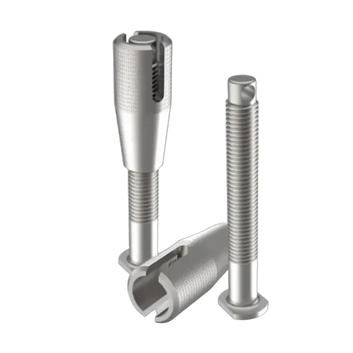 Tred 115mm Mounting Pins With Nut (Pair)