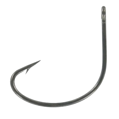 Shogun Chemically Sharpened Hook Black Wide Gap #6 Bag 10