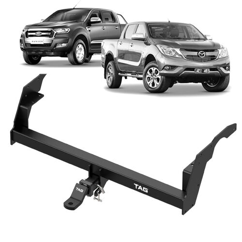 TAG Heavy Duty Towbar for Ford Ranger (09/2011 - 05/2022), Mazda BT-50 (11/2011- 10/2020) Styleside Only
