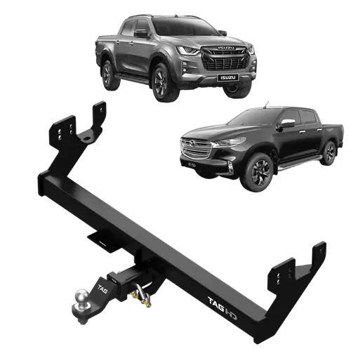 TAG Heavy Duty Towbar for Mazda BT-50 & Isuzu D-MAX (07/2020 - on)