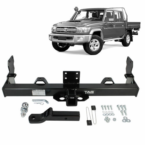 TAG Heavy Duty Towbar for Toyota Landcruiser 75 Series/79 Series (Single Cab models only 1985-07/2012)