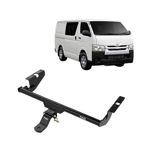 TAG Standard Duty Towbar With Tail Light Protectors for Toyota Hiace LWB Only (01/2005 - 01/2019)