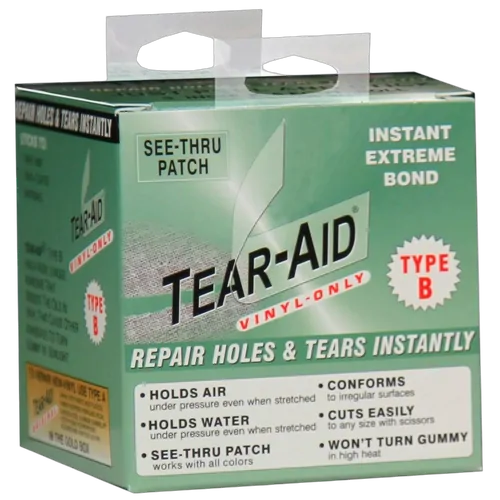 Tear Aid Workshop Pack, Vinyl Type B Green - 75 mm X 1500 mm