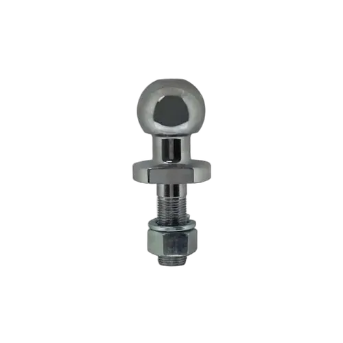 Cargo Mate 50mm Tow Ball Chrome Polished Finish Long Shank 3500kg Load Rating