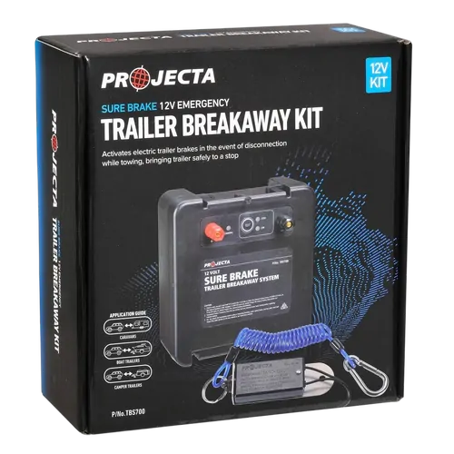 Projecta Sure Break 12V Emergency Trailer Breakaway Kit