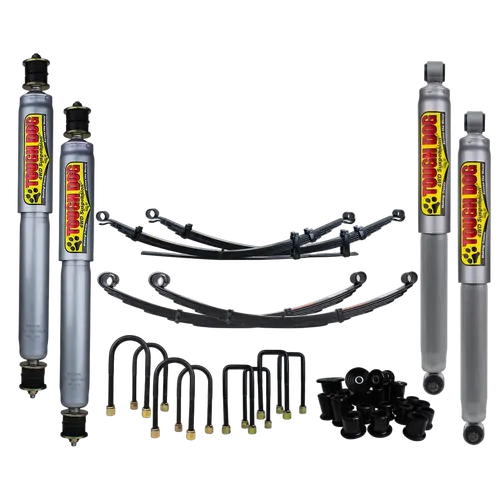 Tough Dog Suspension Kit To Suit Toyota Landcruiser 47 Series Manual Steering/No Bullbar - 50Mm Lift- Foam Cell