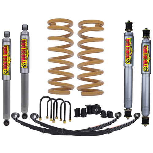 Tough Dog Suspension Kit To Suit Toyota Landcruiser 78 Series Troopcarrier 6 Cylinder/No Bullbar - 50Mm Lift- Foam Cell