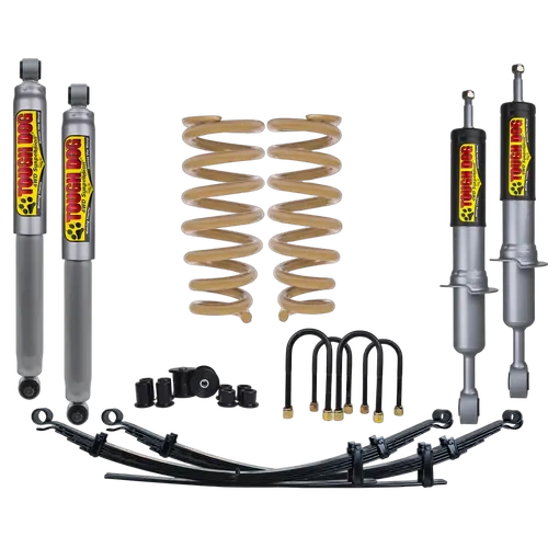 Tough Dog Suspension Kit To Suit Toyota Tundra 03/2007 On No Bullbar/Alloy Bullbar - 50Mm Lift- Foam Cell