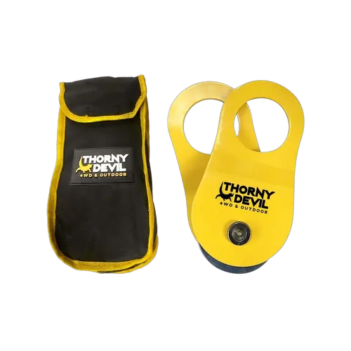 Wildtrak Snatch Block With Storage Bag 10000Kg