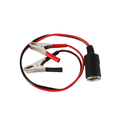 Wildtrak 12V Accessory Socket To Alligator Batt Clamps 35Cmx4Mm