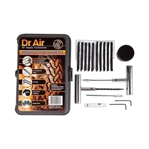 Dr Air Heavy Duty 4x4 Tyre Repair Kit - 27 Piece