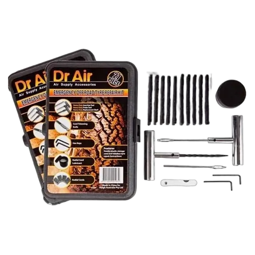 Dr Air Heavy Duty 4x4 Tyre Repair Kit - 27 Piece - 2 Pack