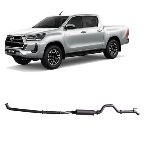 Redback Extreme Duty Exhaust for Toyota Hilux 2.8L N80 (2015 - on)