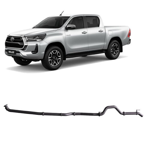 Redback Extreme Duty Exhaust for Toyota Hilux 2.8L N80 (2015 - on)