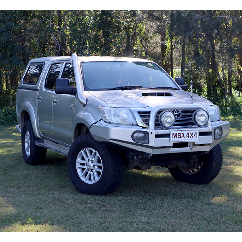 MSA Towing Mirrors to suit Toyota Hilux Gen 7, 2005 - 2015, Black, Electirc